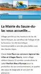 Mobile Screenshot of lesauzedulac.fr