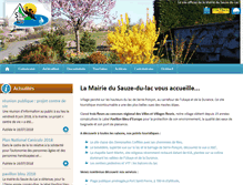 Tablet Screenshot of lesauzedulac.fr